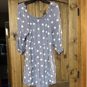 Cato Women's Ruffled Midi Dress in Lavender